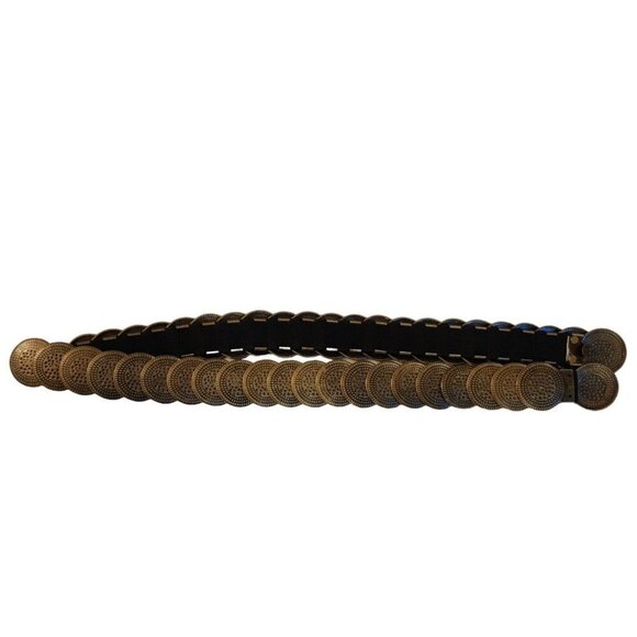 Unbranded Accessories - Stretchy Sequent Gold Discs Button Pendant Boho Bohemian Disco Coin Belt Womens